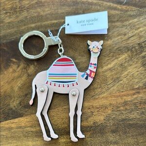 Kate Spade Camel Keychain